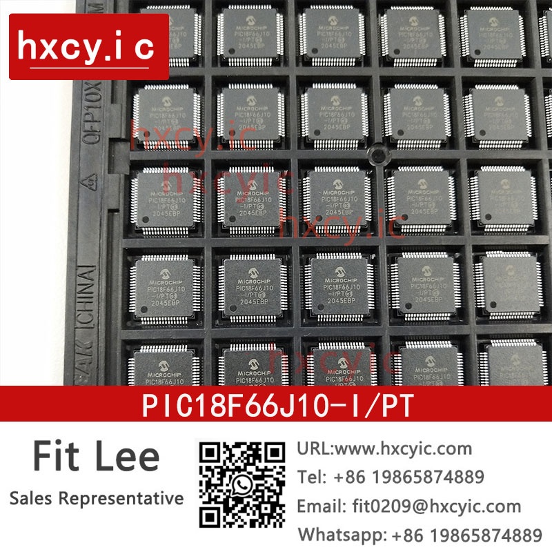 PIC18F66J10-I/PT
